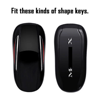 Carbon Fiber Key Fob Case Cover for Tesla Model X (2016-2023)