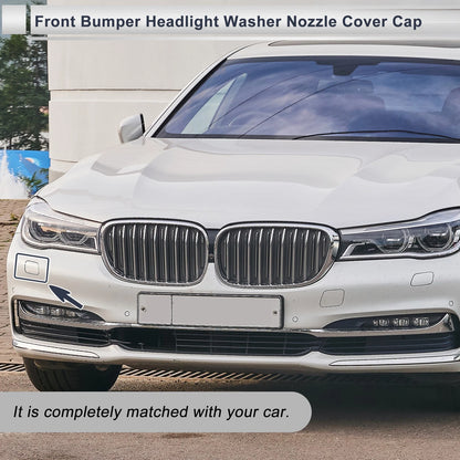 Bumper Headlight Washer Nozzle Cover for BMW 740i (Unpainted)