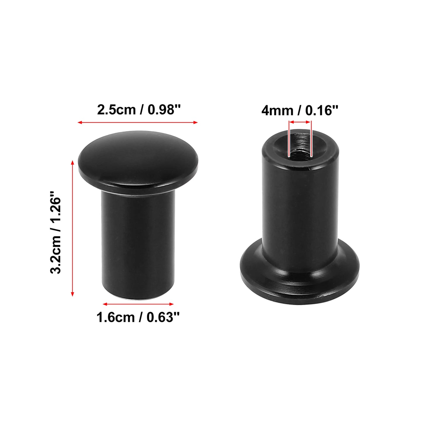 Black Handbrake Spin Knob Button for Toyota 86, Scion FR-S, Subaru BRZ