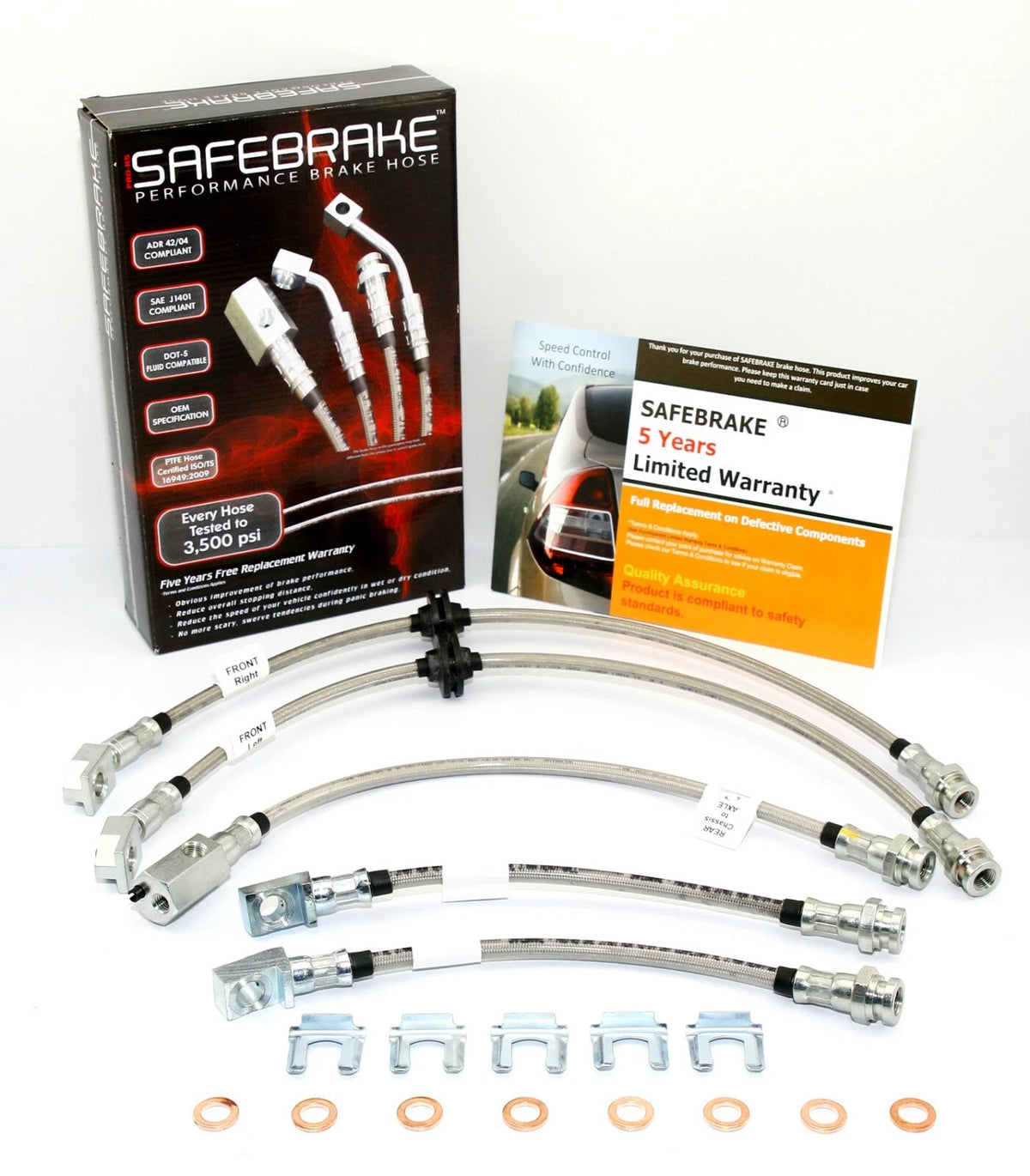 Brake Line Kit for Holden Calais VK (1984-1986) - Brake Upgrade Hoses