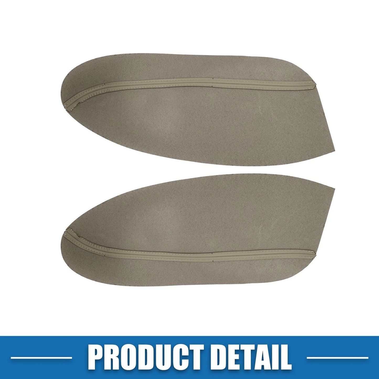 1 Pair Armrest Panel Front Door Cover for Acura RDX Gray (2007 - 2012)