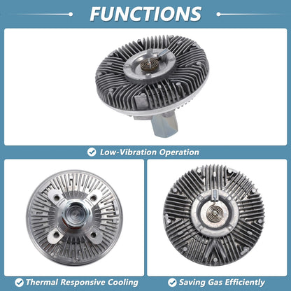 Engine Cooling Fan Clutch V8 6.0L for Chevrolet Silverado 1500 (2011 - 2013)