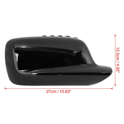 Gloss Black Mirror Cover Cap for BMW E46 E65 E66 E67 745i 750i (2002 - 2008)