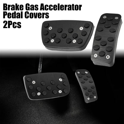 2 x Brake Gas Accelerator Pedal Covers for Toyota Camry (2012–2017)