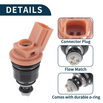 Fuel Injector 1660057Y01 for Nissan Sunny Saloon 1.6 (1990-1994)