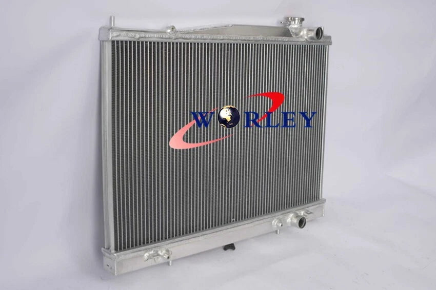 Aluminum Radiator & Fans for Nissan Frontier Xterra 1998-2004