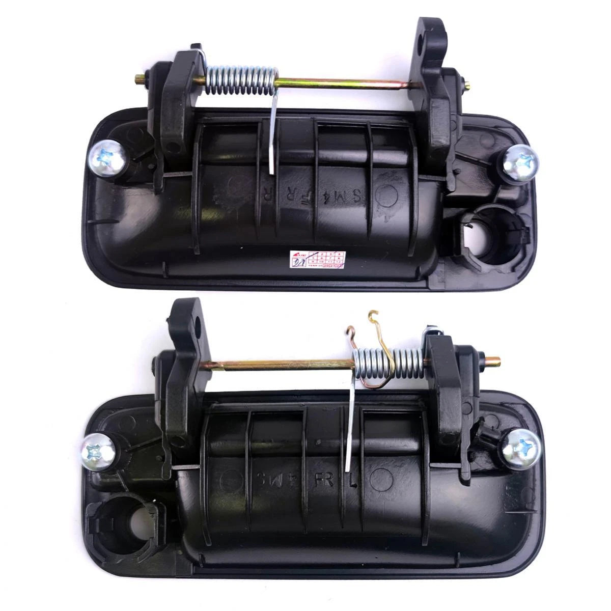 Exterior Inner Door Handle BlacK FL+FR Fits Honda Accord CB 4D Sedan 1990-93 D06