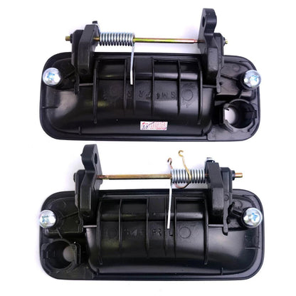 Exterior Inner Door Handle BlacK FL+FR Fits Honda Accord CB 4D Sedan 1990-93 D06