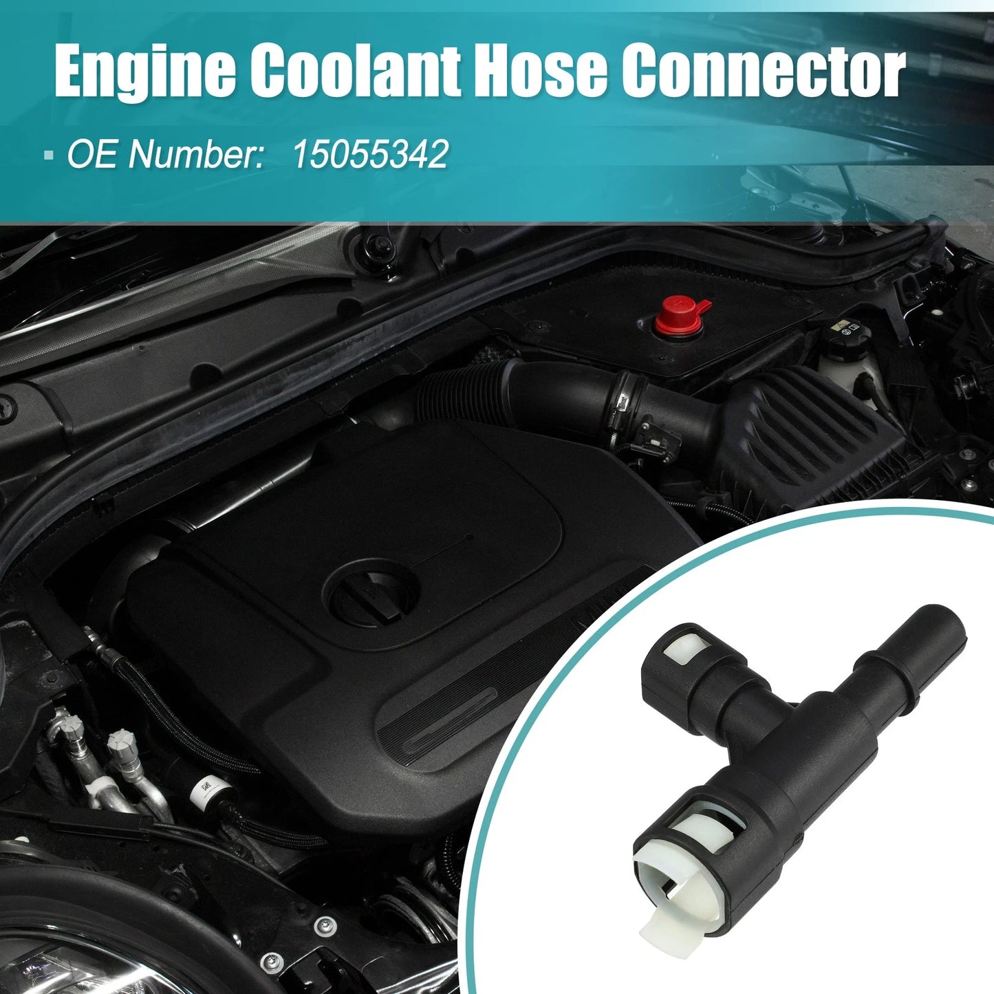 Engine Coolant Hose Connector for Chevrolet Suburban 1500 (2000-2014)
