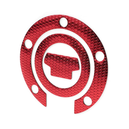 Red Gas Tank Fuel Cap Cover Protector Pad Sticker for Yamaha R1 R6 FZ1