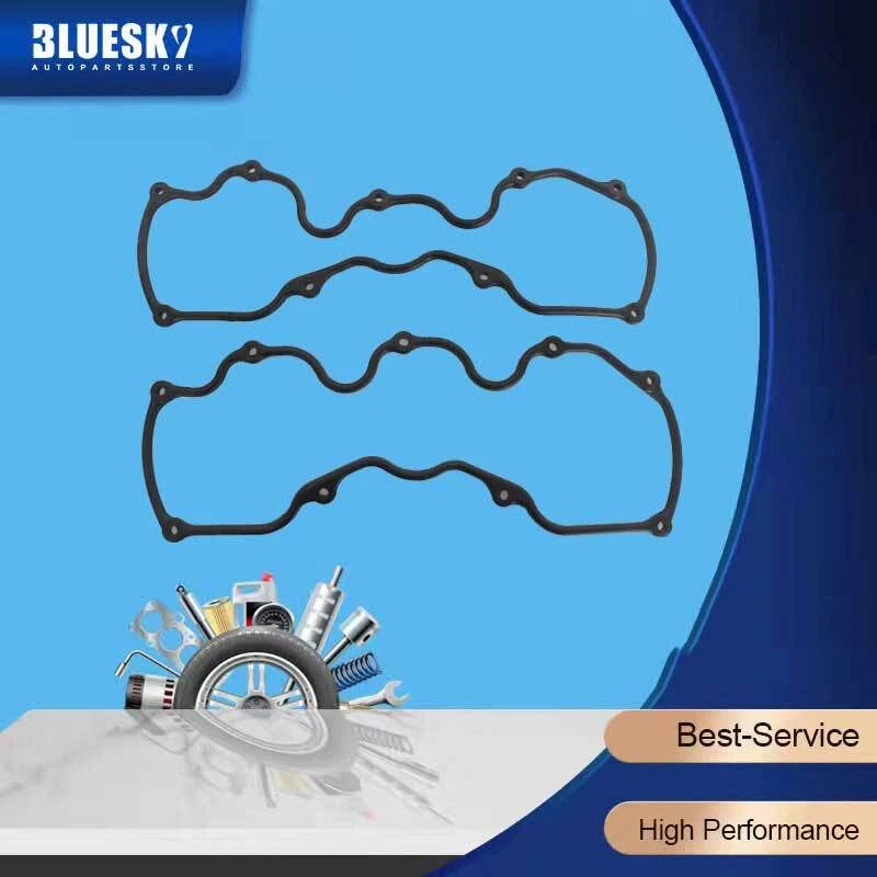 2X Valve Cover Gasket Kit for Nissan Navara D22 V6 3.3L VG33E (2003-2005)