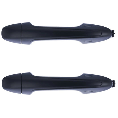 2 x Rear LH+RH Black Door Handle W/Smart Key for Toyota Hilux (2015–2020)