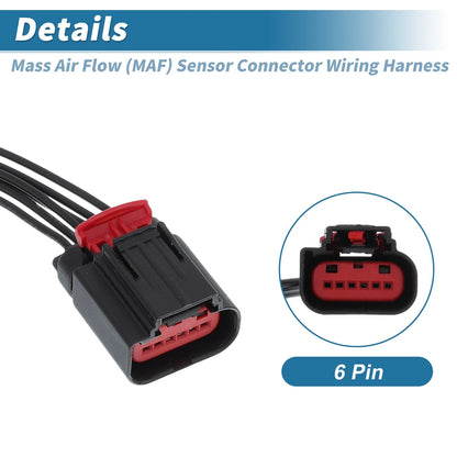 Mass Air Flow Sensor Connector Wiring Harness for Ford F150 F250 E150 E250