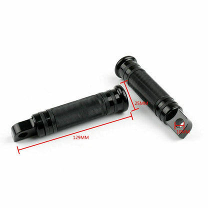 CNC Rear Front Foot Pegs for Harley Softail Road King Glide (2000-2023)