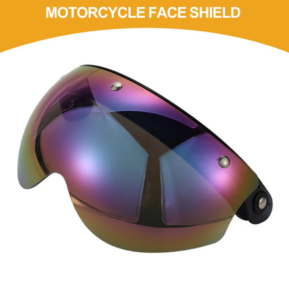 Face Shield / 1pc / Universal Motorcycle Helmet Visor for Motorcycle