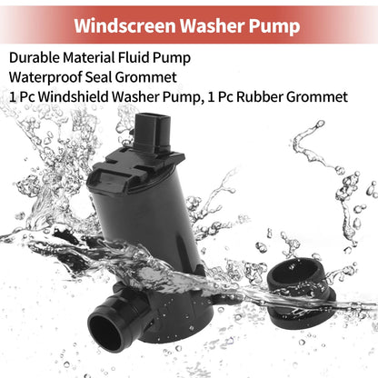 Windshield Washer Pump w/ Grommet for Pontiac G3 (2007-2010)