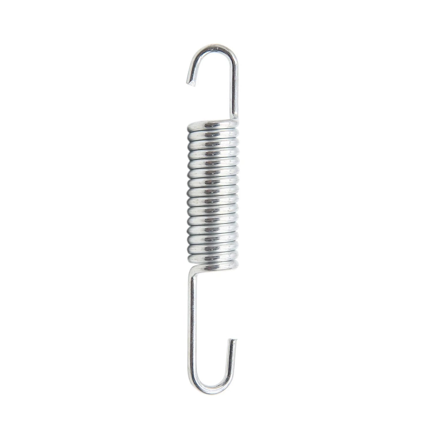 Silver Tone Motorcycle Kickstand Springs for Suzuki GS125
