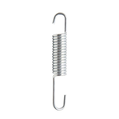 Silver Tone Motorcycle Kickstand Springs for Suzuki GS125