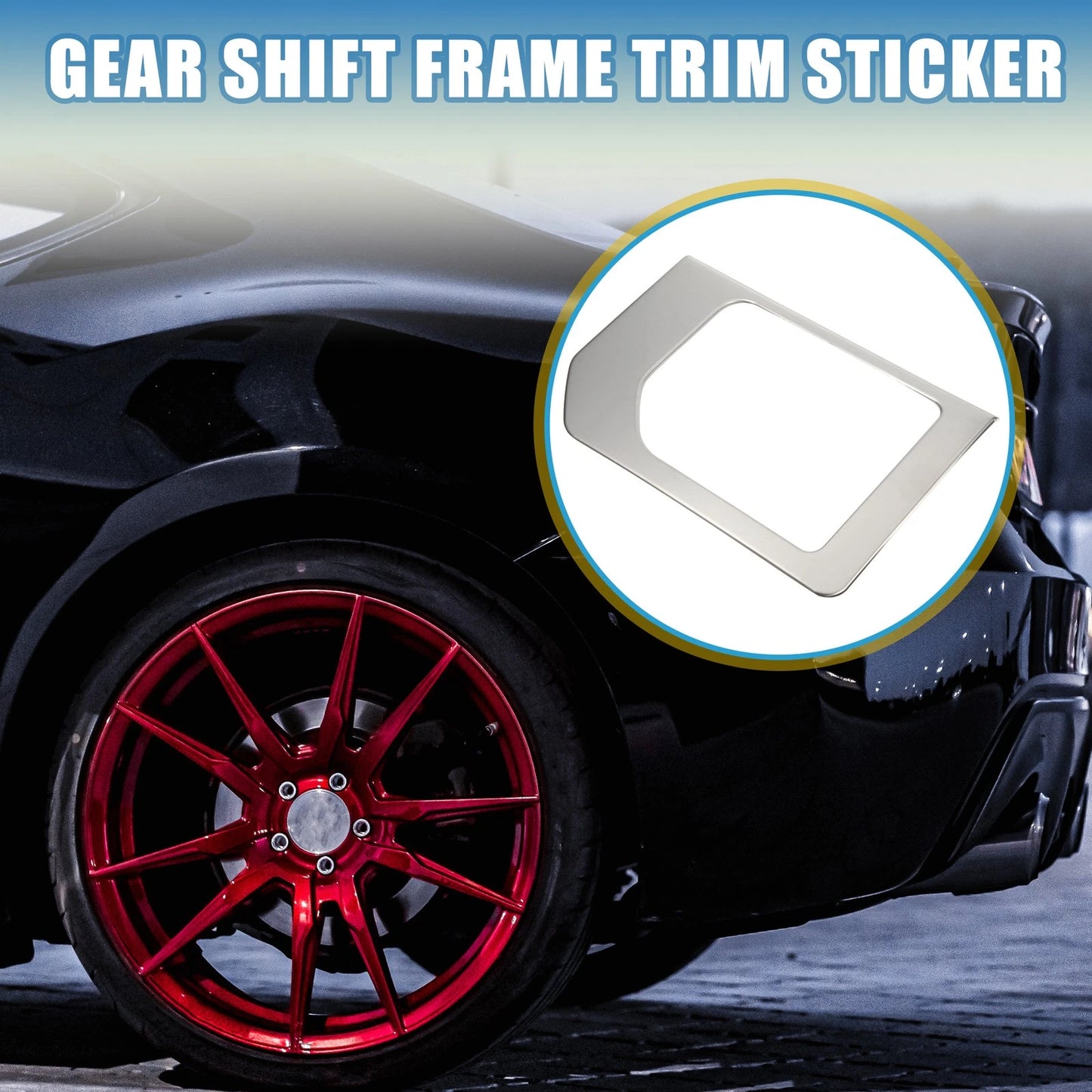 Gear Shift Frame Trim Sticker Panel Cover for Toyota Tundra (2014–2021)
