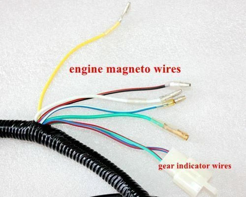 Electric Start Engine Wiring Harness for PITPRO Quad Dirt Bike ATV Buggy