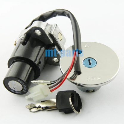 Ignition Key Switch & Fuel Tank Cap Lock Set for Yamaha FZR600 (1989-1993)