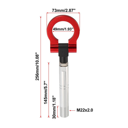 Tow Hook Screw On Round Trailer Ring for Toyota Avanza