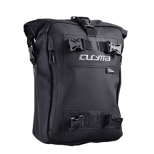 10L Waterproof Rear Tail Seat Bag for Motorcycle - Black