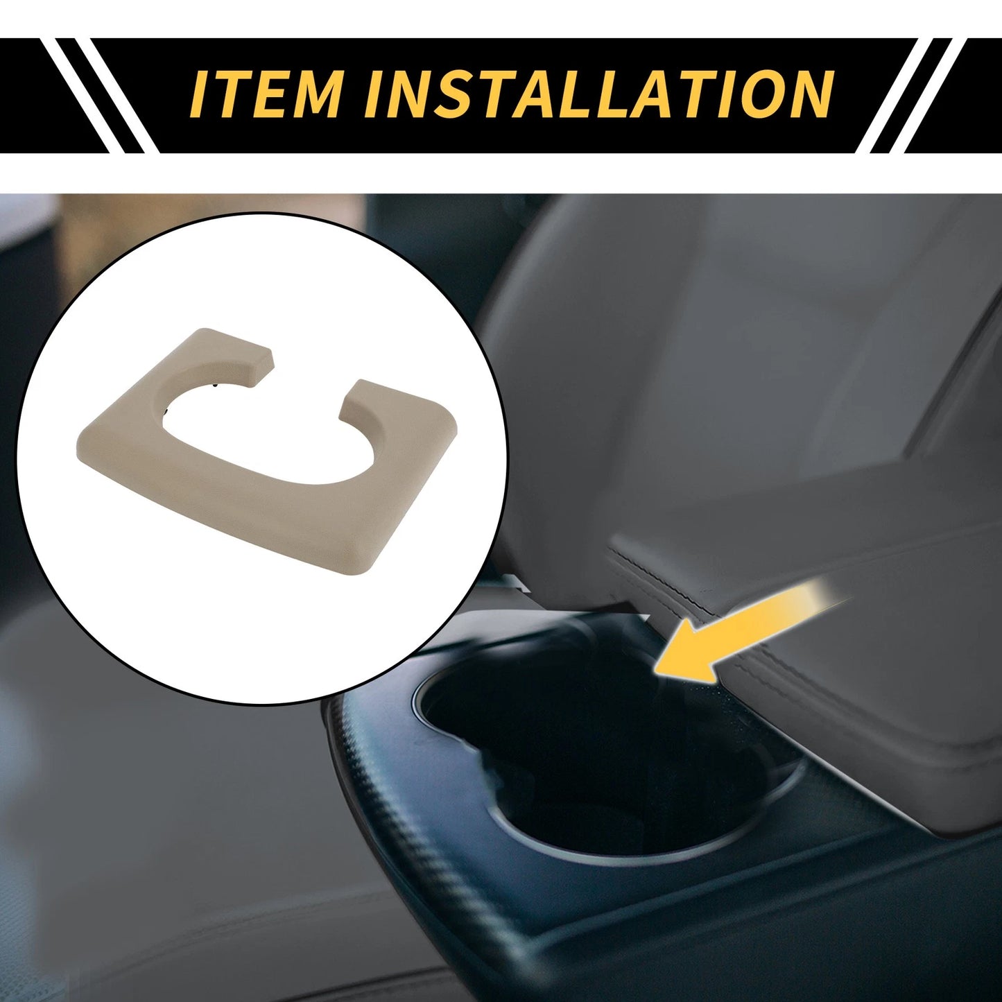 Cup Holder Replacement Pad for Ford F-150 (2004-2014)