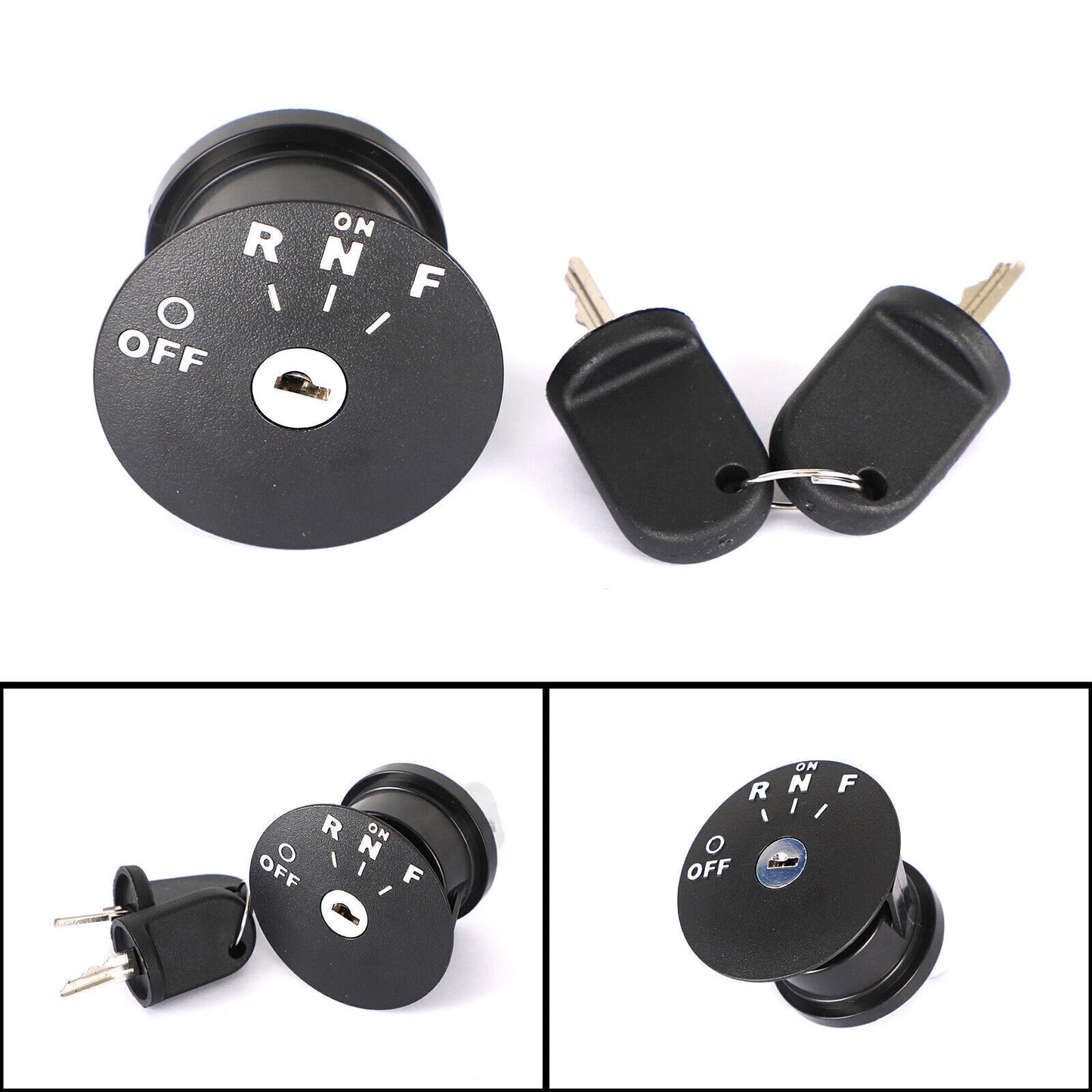 Ignition Key Switch for EZGO RXV Electric Golf Carts (2008 - Present)