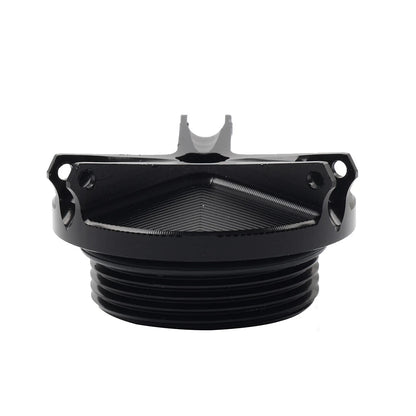 Black Engine Oil Filler Cap Cover for Kawasaki Z750 ZX6R ZX636 ZX10R (2004-2023)