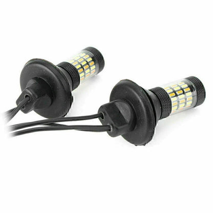 3156 Dual Color Switchback Turn Signal Light Bulbs for Car