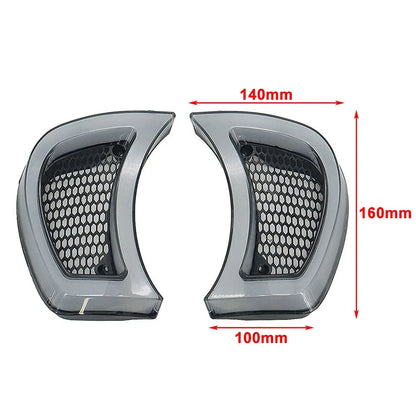 Tracer Headlight Vent Accent LED Indicator Lights for Harley Road Glide (2015-2023)