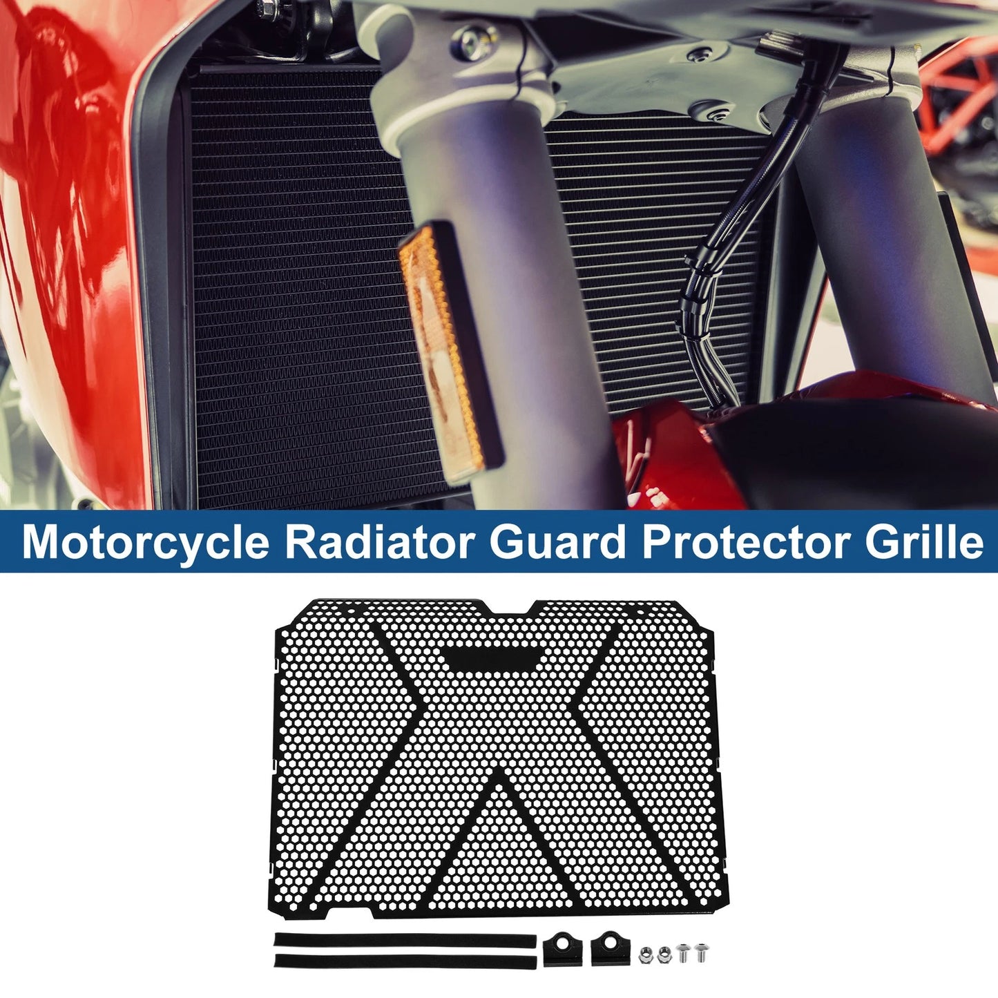 Radiator Grille Aluminum Alloy 1 Set for Yamaha MT-09 SP (2024–2025)