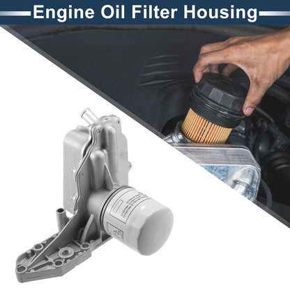 Engine Oil Cooler Filter Housing with Seals for Ford Transit (2014-2023)
