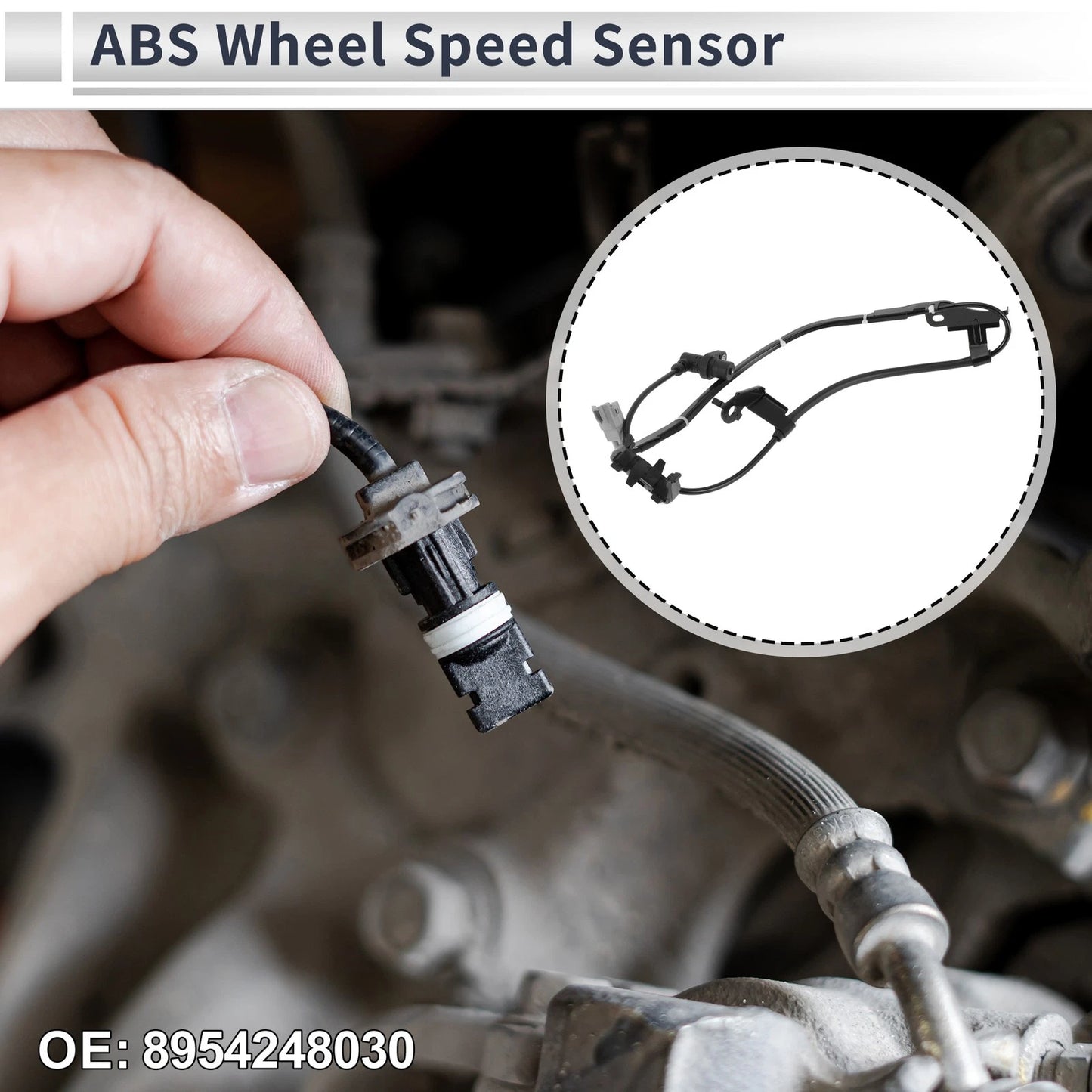ABS Wheel Speed Sensor Front Right for Toyota Highlander (2004-2007)