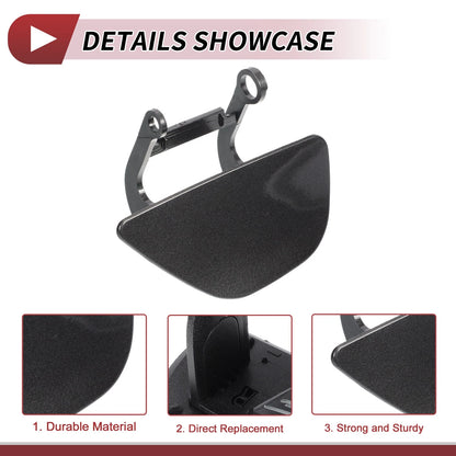 Front Right Washer Nozzle Cover Cap for BMW 535i GT Gray (2010 - 2017)