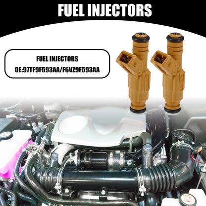 8 Pcs Fuel Injectors for Ford Crown Victoria (1998)