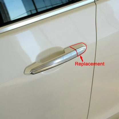 Bezel Cover White Front Left Door Lock Cylinder for Cadillac ATS XTS CTS CT6