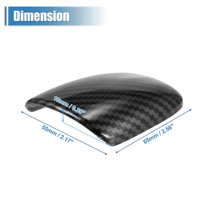 Gear Shift Knob Cover Trim Carbon Fiber Pattern for Dodge Challenger Charger