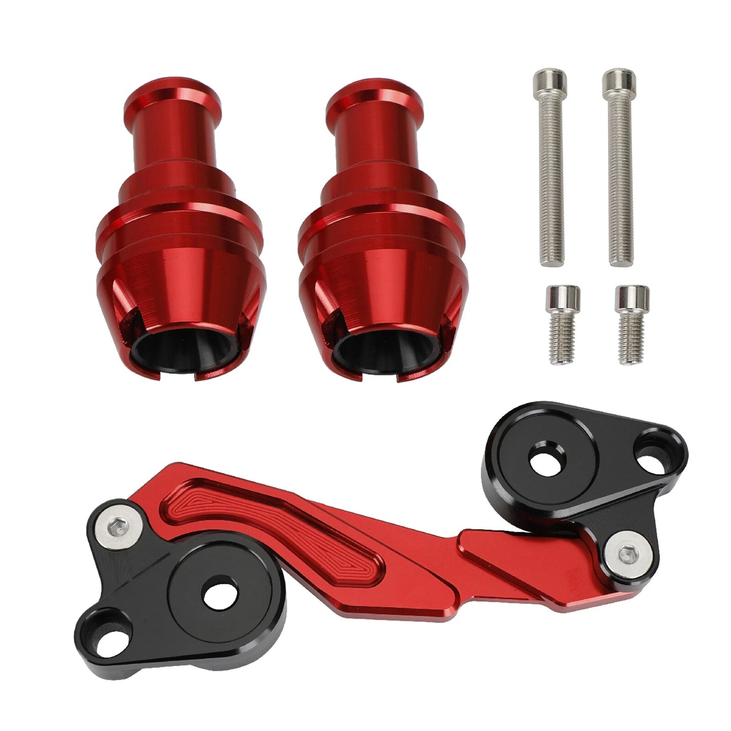 Crash Slider Protector Red for Yamaha Nvx Aerox Nmax (2015-2019)