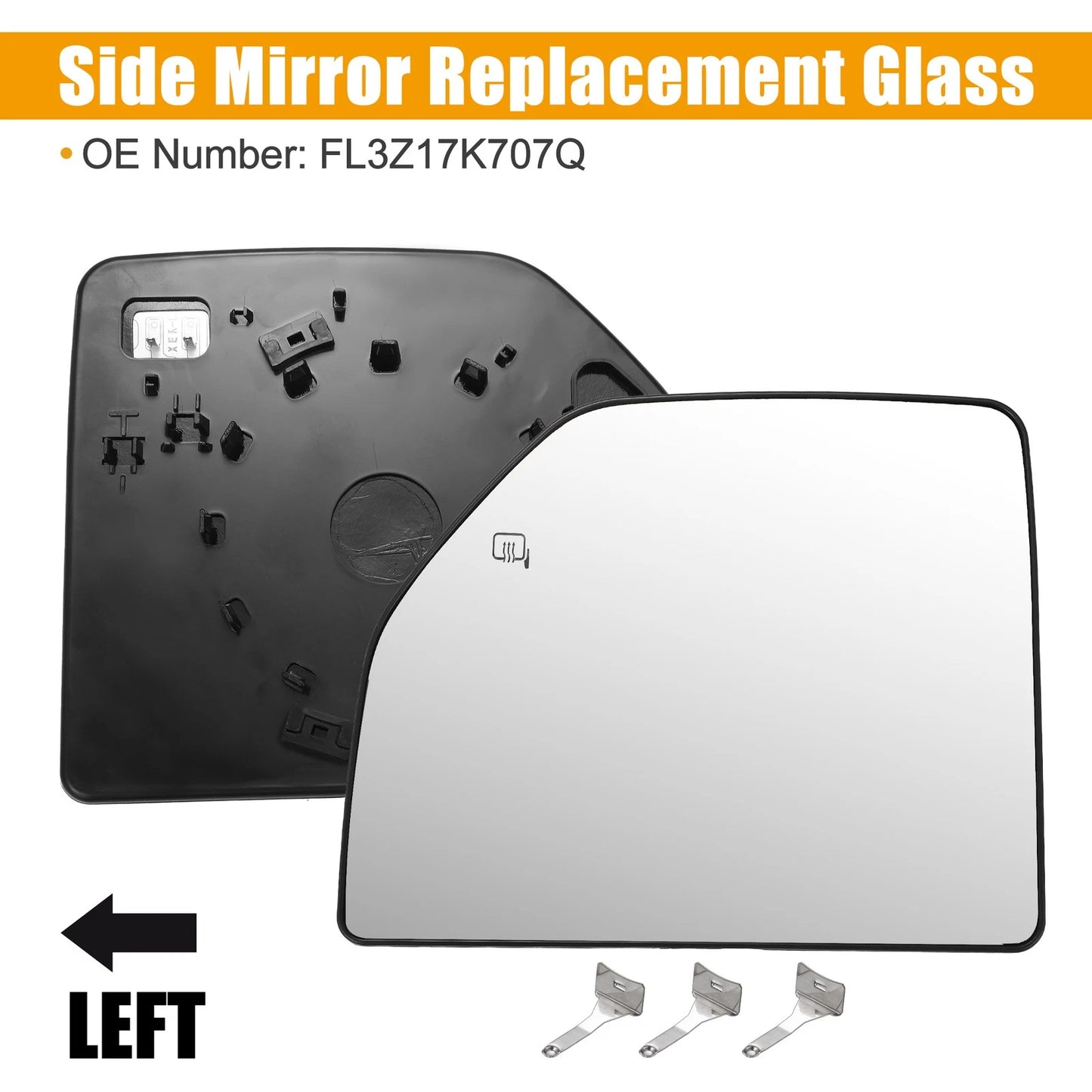 Heated Upper Towing Mirror Glass for Ford F150 (2004-2023)