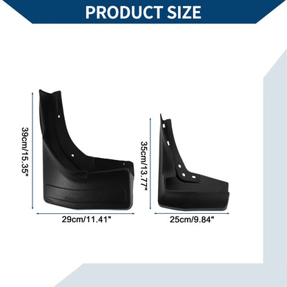 Mud Flaps Splash Guards Set for Mercedes-Benz GL/GLS (2015-2019)