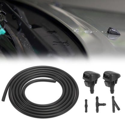 Windshield Washer Nozzles Kit for Mazda 3 5 6 CX-3 CX-5 CX-7 (2004-2023)