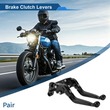 2 x Adjustable Short Long Brake Clutch Levers for Yamaha YZF R1 (1999–2001)