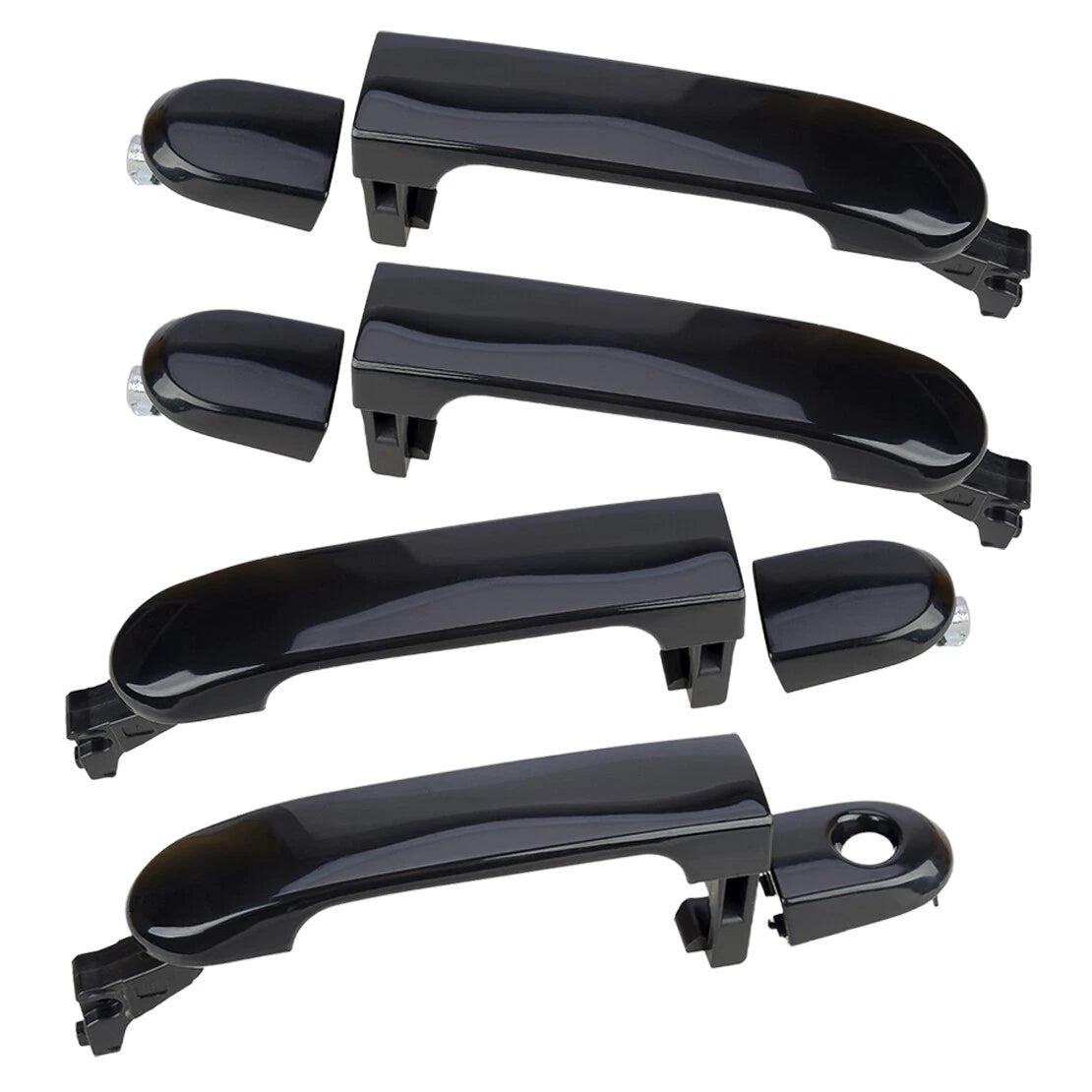 4x Exterior Door Handle for Nissan Versa (2007-2012)