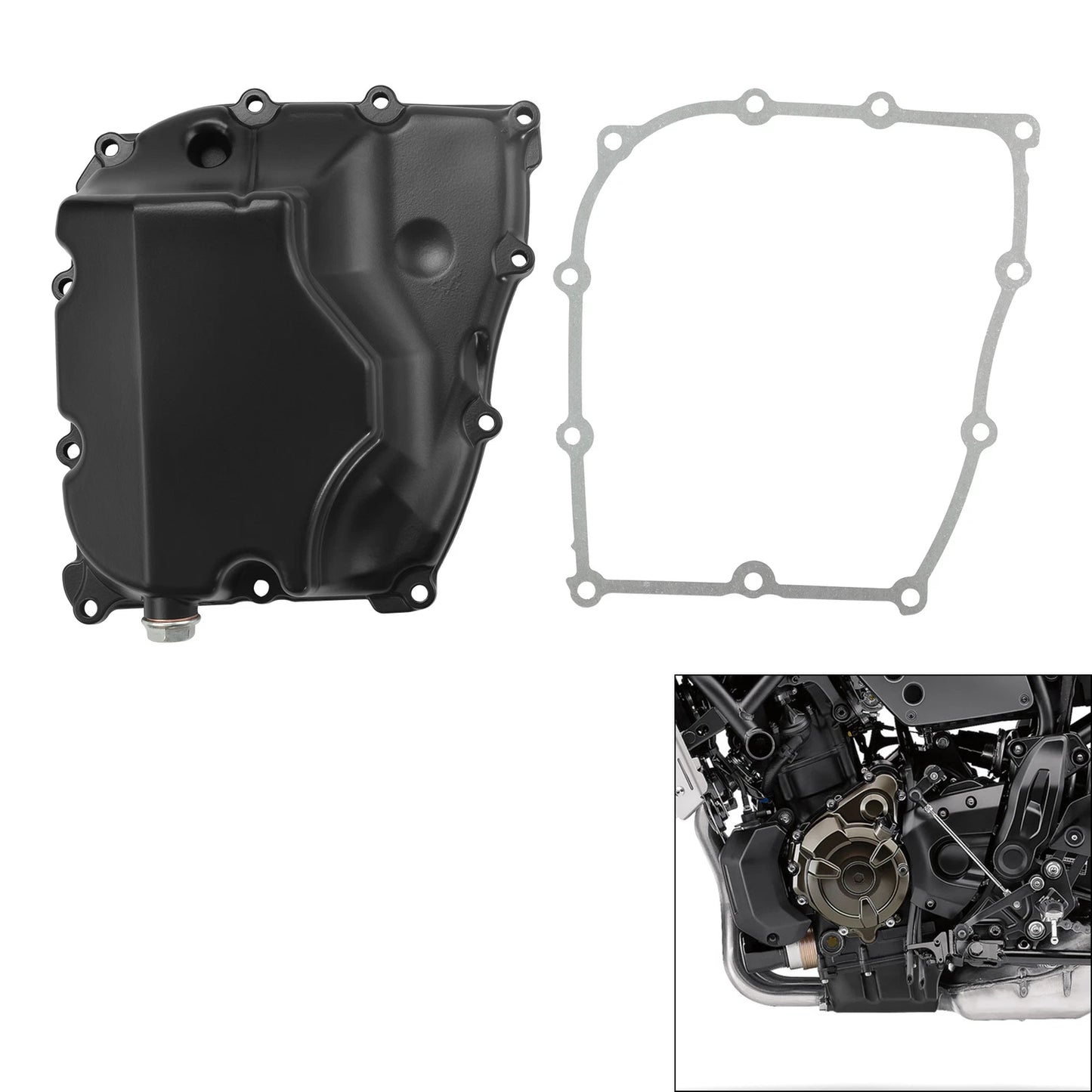 Oil Pan Strainer Cover for Yamaha MT-07 Tenere 700 (2014-2020) (2021-2024)
