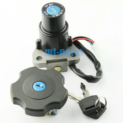 Yamaha XT600 XT225 Ignition Key Switch Fuel Tank Cap Lock Set (1990-1995)
