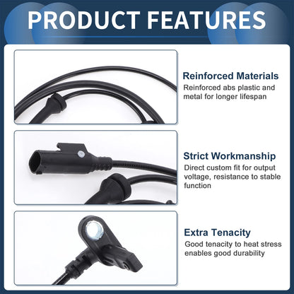 ABS Wheel Speed Sensor for Jeep Compass FWD (2017-2023)