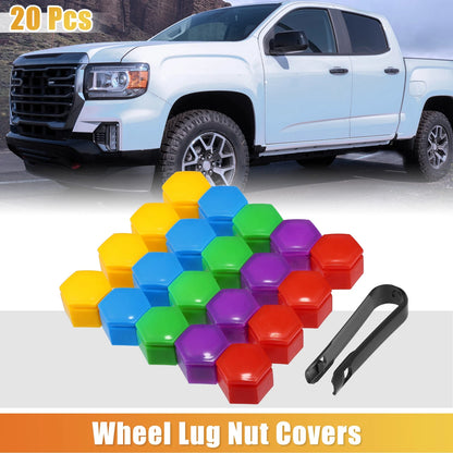 22mm Wheel Lug Nut Covers 20 Pcs for Land Rover Range Rover