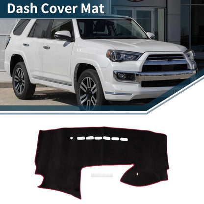 Dashboard Cover Mat for Mazda Premacy MK3 Sun Protector Black Red (2005-2016)